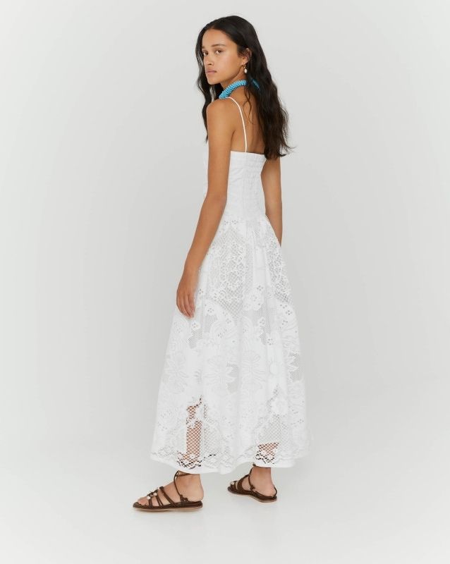 Abito in pizzo in cotone Beatrice B