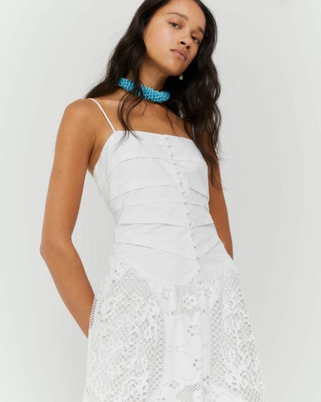 Abito in pizzo in cotone Beatrice B